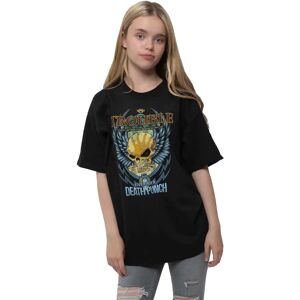 Hey Rusty Five Finger Death Punch Svart Barn T-shirt - Trouble - T-shirt Hey Rusty Five Finger Death Punch Svart Barn T-shirt - Trouble - T-shirt