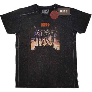 KISS Destroyer Snow Wash T-Shirt - Unisex Black Small KISS Destroyer Snow Wash T-Shirt - Unisex Black Small