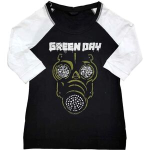 Green Day Ladies Raglan T-shirt - Green Mask - T-shirt Green Day Ladies Raglan T-shirt - Green Mask - T-shirt