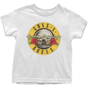 Barn T-shirt Guns N' Roses - Vit - Klassisk Logo Barn T-shirt Guns N' Roses - Vit - Klassisk Logo