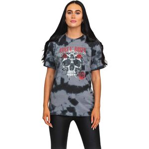 Guns N' Roses Official Band T-shirt - Flower Skull Dip-Dye Guns N' Roses Official Band T-shirt - Flower Skull Dip-Dye