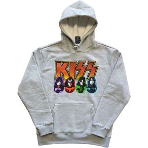 KISS Large Grey Hoodie - Hoodies KISS Large Grey Hoodie - Hoodies