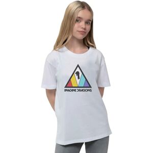 Imagine Dragons Kids Triangle Logo T-Shirt - Kids' White Tee Imagine Dragons Kids Triangle Logo T-Shirt - Kids' White Tee