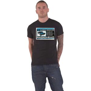 Radiohead Carbon Patch Svart XL - T-shirt Radiohead Carbon Patch Svart XL - T-shirt