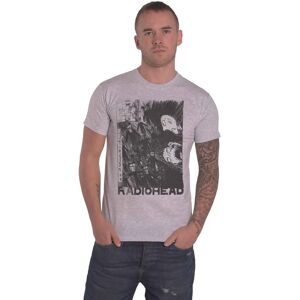 Radiohead Scribble Grand T-Shirt Gris - Publicité Radiohead Scribble Grand T-Shirt Gris - Publicité