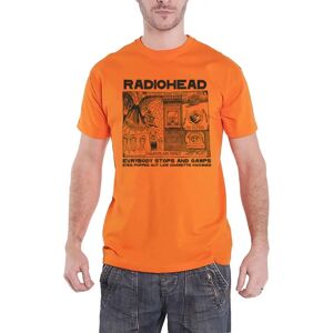 Radiohead Gawps Orange XXL - T-shirt - Publicité Radiohead Gawps Orange XXL - T-shirt - Publicité