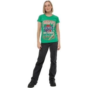 Kiss Destroyer Tour 78 Green T-shirt - T-shirt Kiss Destroyer Tour 78 Green T-shirt - T-shirt