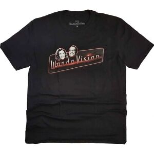 Marvel Comics WandaVision Red Logo Black T-shirt - T-shirt Marvel Comics WandaVision Red Logo Black T-shirt - T-shirt