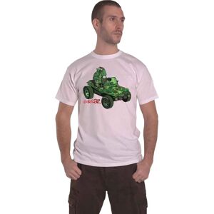 Gorillaz Gröna Jeep Officiell T-Shirt Gorillaz Gröna Jeep Officiell T-Shirt