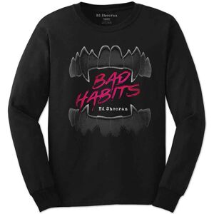 Ed Sheeran svart långärmad T-shirt - T-shirt Ed Sheeran svart långärmad T-shirt - T-shirt