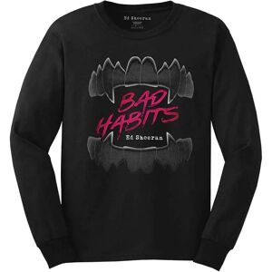 Ed Sheeran Svart XL långärmad T-shirt - Unisex Ed Sheeran Svart XL långärmad T-shirt - Unisex