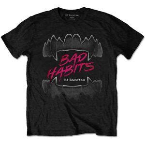 HeyRusty Ed Sheeran - Svart M T-shirt med Dåliga Vanor HeyRusty Ed Sheeran - Svart M T-shirt med Dåliga Vanor