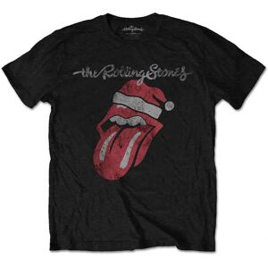 The Rolling Stones Santa Lick Black Small - T-shirt The Rolling Stones Santa Lick Black Small - T-shirt