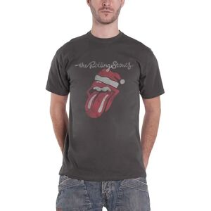 The Rolling Stones Santa Lick Grey T-Shirt - Unisex - Clothing The Rolling Stones Santa Lick Grey T-Shirt - Unisex - Clothing