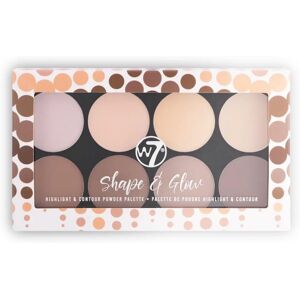 W7 Shape & Glow Highlight & Contour Poeder Palette - Gezichtsmake-up W7 Shape & Glow Highlight & Contour Poeder Palette - Gezichtsmake-up