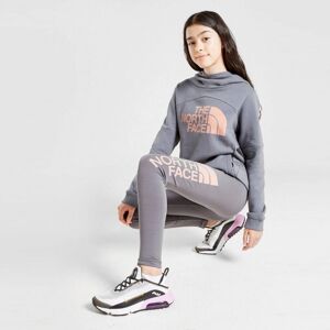 The North Face Girls Grey Cotton Leggings - Leggings The North Face Girls Grey Cotton Leggings - Leggings