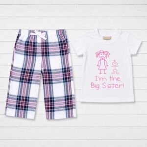 60 SECOND MAKEOVER - I'm The Big Sister - Pink - Pyjama Set 60 SECOND MAKEOVER - I'm The Big Sister - Pink - Pyjama Set