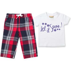 60 SECOND MAKEOVER - Let It Snow - Red - Tartan - Pajamas 60 SECOND MAKEOVER - Let It Snow - Red - Tartan - Pajamas