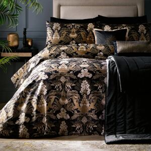 Laurence Llewelyn-Bowen Suburban Jungle Black Gold King Duvet Cover Laurence Llewelyn-Bowen Suburban Jungle Black Gold King Duvet Cover