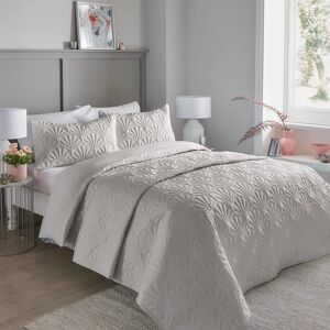 Serene Cavali Microfibre King Duvet Cover Set - Silver Serene Cavali Microfibre King Duvet Cover Set - Silver