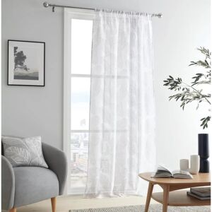 Fusion Matteo Leaf Print Voile Panel - Voile Panel Fusion Matteo Leaf Print Voile Panel - Voile Panel