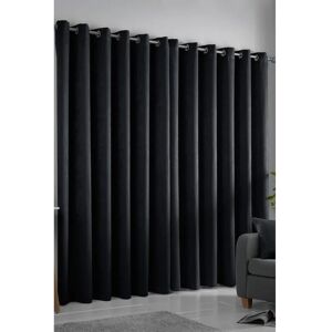 Fusion Blackout Semi-Solid Eyelet Curtains - Curtain Fusion Blackout Semi-Solid Eyelet Curtains - Curtain