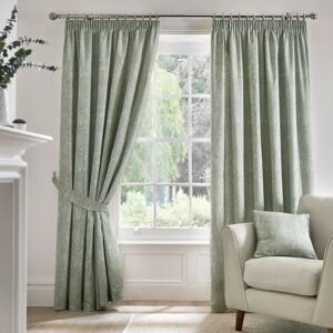 Dreams & Drapes Aveline Green Cotton Curtains - Curtains Dreams & Drapes Aveline Green Cotton Curtains - Curtains