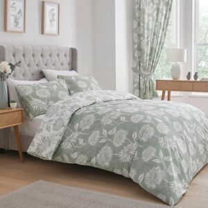 Dreams & Drapes Chrysanthemum Green Bedding Set - Bedding Set Dreams & Drapes Chrysanthemum Green Bedding Set - Bedding Set