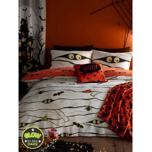 Bedlam Mummie Glow in the Dark Duvet Cover Set - Beddengoed Bedlam Mummie Glow in the Dark Duvet Cover Set - Beddengoed