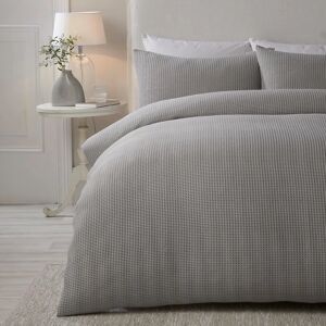 Serene Lindly Duvet Cover Bedding Set - Silver Serene Lindly Duvet Cover Bedding Set - Silver