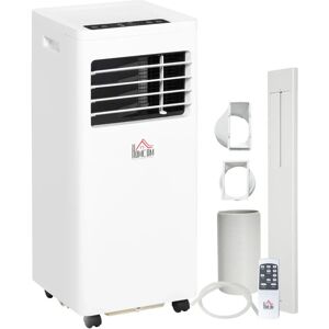 HOMCOM Portable Air Conditioner - White - Cooling & Dehumidifying HOMCOM Portable Air Conditioner - White - Cooling & Dehumidifying