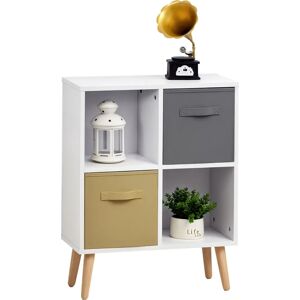 HOMCOM 70 x 56cm Freestanding Storage Cabinet - Storage Cabinet HOMCOM 70 x 56cm Freestanding Storage Cabinet - Storage Cabinet