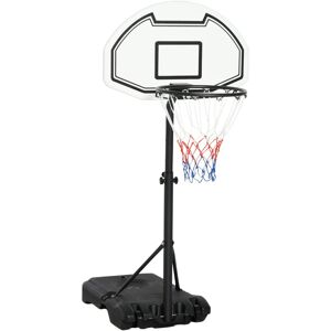 HOMCOM Black Adjustable Pool Basketball Hoop - Basketball Hoop HOMCOM Black Adjustable Pool Basketball Hoop - Basketball Hoop