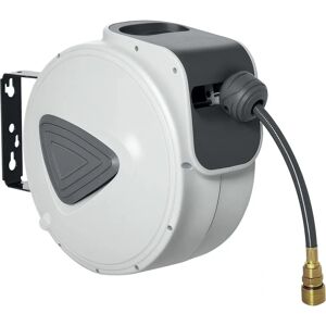 DURHAND Wall-Mounted Retractable Air Hose Reel - 1/4" 10m + 90cm DURHAND Wall-Mounted Retractable Air Hose Reel - 1/4" 10m + 90cm