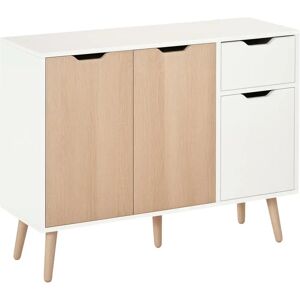 HOMCOM Storage Cabinet White with Drawers - Storage Cabinet HOMCOM Storage Cabinet White with Drawers - Storage Cabinet