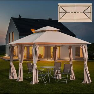 Outsunny 4 x 3Metre Outdoor Gazebo Canopy Garden Pavilion - Gazebo Outsunny 4 x 3Metre Outdoor Gazebo Canopy Garden Pavilion - Gazebo
