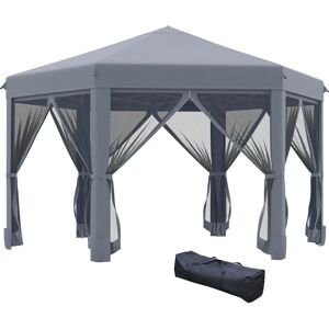 Outsunny 3.2m Grey Pop Up Gazebo - Outdoor Sun Protection Outsunny 3.2m Grey Pop Up Gazebo - Outdoor Sun Protection