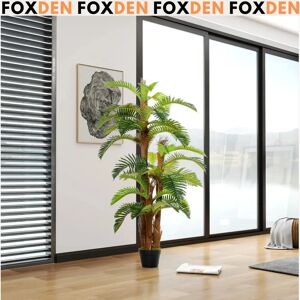 Outsunny Artificial Fern Tree 150cm - Artificial Fern Plant Outsunny Artificial Fern Tree 150cm - Artificial Fern Plant