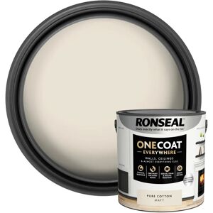 Ronseal Pure Cotton Multi Surface Paint - 2.5L Ronseal Pure Cotton Multi Surface Paint - 2.5L