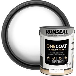Ronseal White Interior Multi Surface Paint - 5L Ronseal White Interior Multi Surface Paint - 5L
