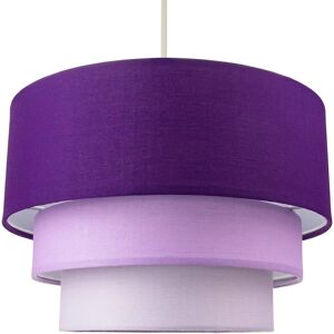 Happy Homewares - Cotton Shade - Purple - TripleTier - Shade Happy Homewares - Cotton Shade - Purple - TripleTier - Shade