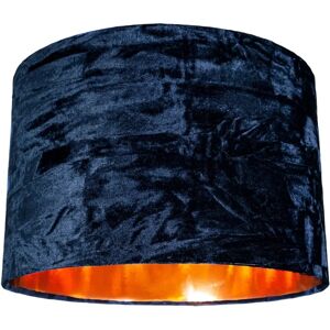 Happy Homewares - Midnight Blue Velvet - 12in - Shade Happy Homewares - Midnight Blue Velvet - 12in - Shade