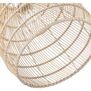 Happy Homewares - Spiral Cage - Natural Brown - 30cm - Ceiling Lamp Shade Happy Homewares - Spiral Cage - Natural Brown - 30cm - Ceiling Lamp Shade