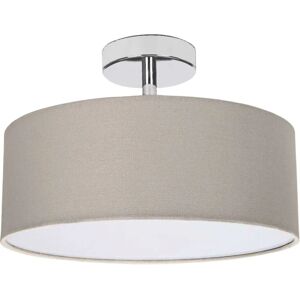 Happy Homewares - HH8000 - Grey Linen - Fabric - Ceiling Light Happy Homewares - HH8000 - Grey Linen - Fabric - Ceiling Light