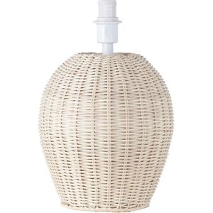 Happy Homewares Hh7717 Natural Brown Rattan Table Lamp Base Happy Homewares Hh7717 Natural Brown Rattan Table Lamp Base