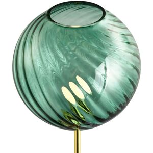 Happy Homewares - Designer Chic - Emerald Green - Brushed Gold Floor lamp Happy Homewares - Designer Chic - Emerald Green - Brushed Gold Floor lamp