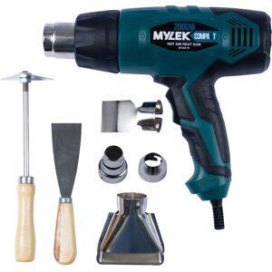 Mylek - 2000W Hot Air Heat Gun - 4 Nozzles - Heat Gun Mylek - 2000W Hot Air Heat Gun - 4 Nozzles - Heat Gun
