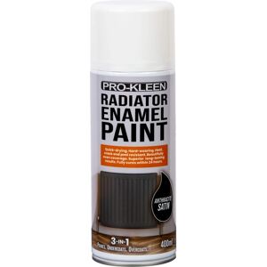 Pro-Kleen - Enamel Radiator Paint - Anthracite Satin - Single - paint Pro-Kleen - Enamel Radiator Paint - Anthracite Satin - Single - paint