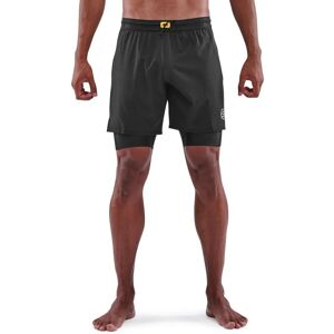 Pantalones cortos SKINS Serie 3 Superpose - Negro - Hombres - XL Pantalones cortos SKINS Serie 3 Superpose - Negro - Hombres - XL