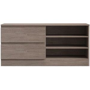 FWStyle Rustic Oak TV Unit - 50 inch - Storage & Shelves FWStyle Rustic Oak TV Unit - 50 inch - Storage & Shelves